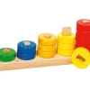 Abaque tout en bois : formes géométriques - 30 cm