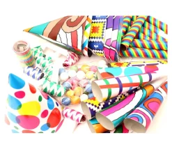 Accessoires fêtes - set 8 personnes