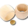 Anneau bois naturel brut 4 cm