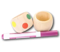 Anneau bois naturel brut 4 cm