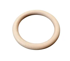 Anneau en bois 10 cm pour jeux de lancer et d'adresse