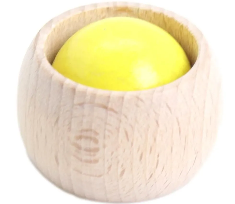 Anneau en bois naturel à personnaliser - Ø 35 mm - 20 mm de haut