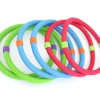 6 Anneaux souples de 15 cm pour jeux de lancer