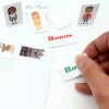 65 autocollants blancs 38.1 x 21.2 mm étiquettes à imprimer