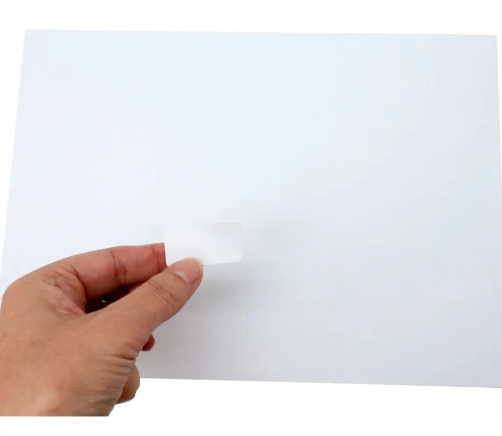 65 autocollants blancs 38.1 x 21.2 mm étiquettes à imprimer