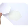 6 autocollants hexagones 95 mm blancs à imprimer sur feuille A4