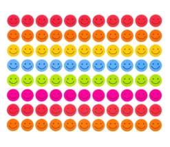 660 autocollants stickers Smileys souriants