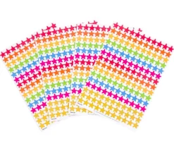 660 autocollants stickers étoiles