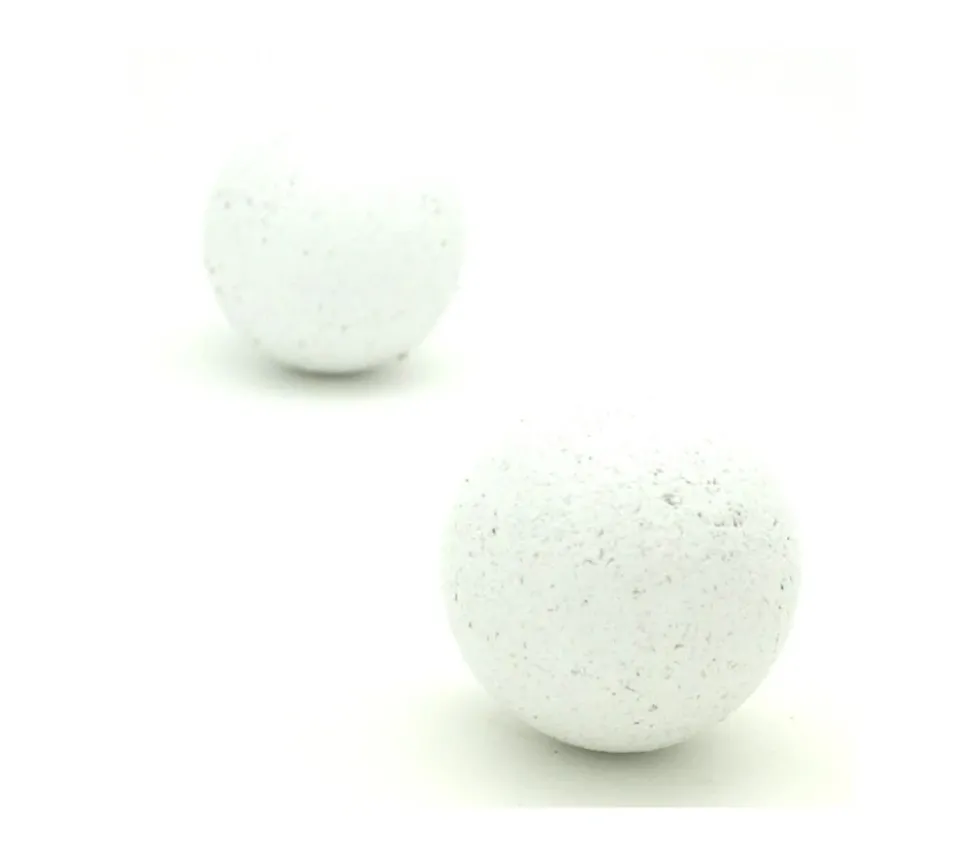 Balle liège blanche 34 mm pour babyfoot