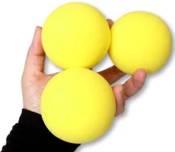 Balles en mousse 7 cm – Lot de 3