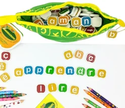 Bananagrams junior mon premier jeu de lettres - banane verte version enfant