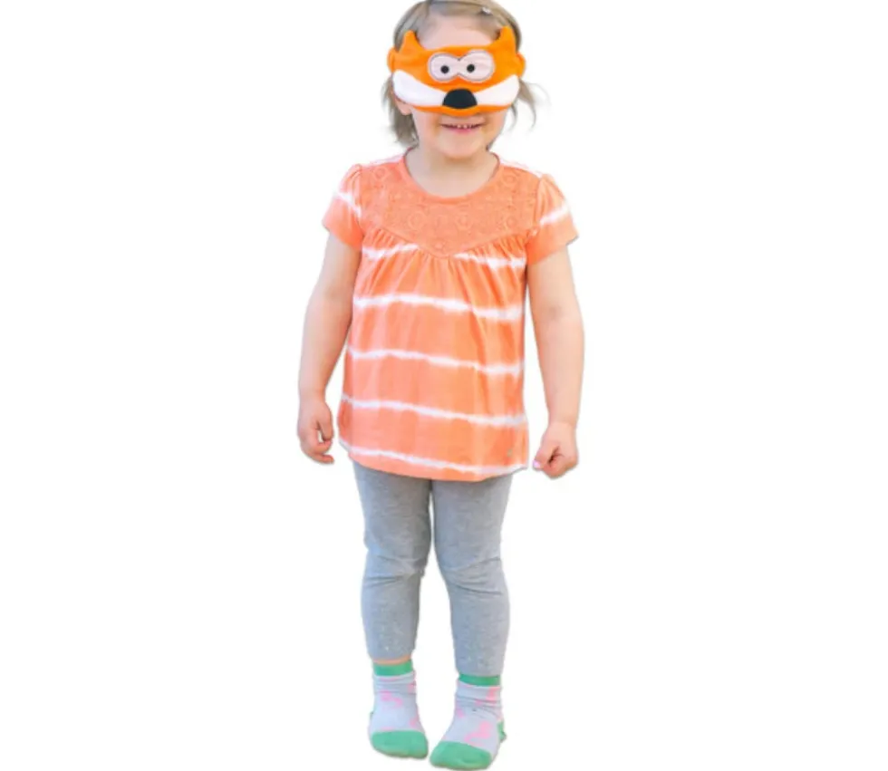 Bandeau renard malin pour cacher les yeux cache oeil
