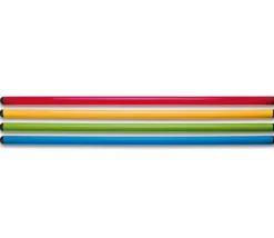 4 barres jalons de 70 cm pour activités sportives