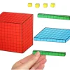 Base 10 - 54 pièces magnétiques centaines, dizaines et unités