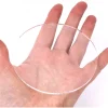 Base ronde 10 cm transparente en plexiglas