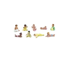Bébés du monde : 9 figurines de bébé