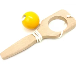 Bilboraquette 16 cm en bois avec boule