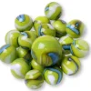 20 Billes Boa vert 16 mm + 1 calot