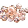 20 Billes flamant rose 16 mm + 1 calot 25 mm -