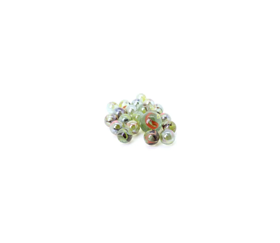 20 Billes guépard multicolores 16 mm + 1 calot 25 mm -