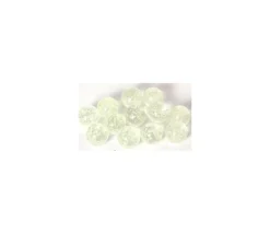 12 billes lumineuses fluorescentes 25 mm