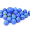 20 Billes néon bleu 16 mm + 1 calot 25 mm -
