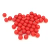 100 billes rouges de 7.5 mm de diamètre.