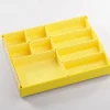 Boite avec 9 bacs modulables de 21,2 x 16,6 x H 3,2 cm
