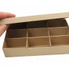 Boite carton 9 compartiments 191 x 115 x 38 mm