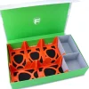 Boite à compartiments pour cartes de jeux vide 29 x 18 x H 6 cm
