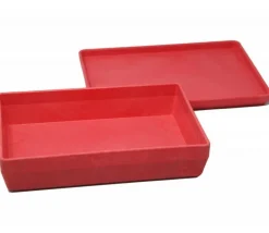 Boite de rangement en bois recyclé - 25 x 18 x 6 cm