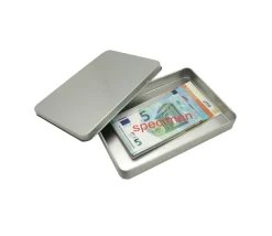 Boite métal A6 pour 2 jeux cartes à jouer et accessoires 162 x 112 x 20 mm