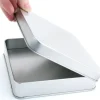 Boite métal carré pour accessoires jeux 120 x 120 x 25 mm