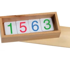 Boite nombre Montessori 1 à 9000