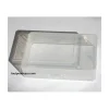 Boite plastique BRIDGE pour 54 cartes à jouer transparentes vide