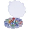 Boite plastique fleur 13 compartiments