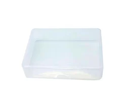 Boite plastique POKER 54 cartes à jouer transparentes vide