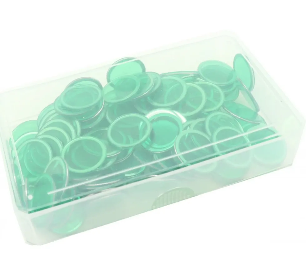 Boite plastique 10.3 x 5.8 x 1.8 cm transparente vide pour cartes à jouer