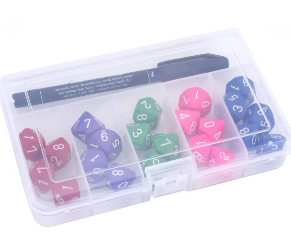 Boite PM 6 compartiments de 16.5 x 10.2 x 3.1 mm en plastique