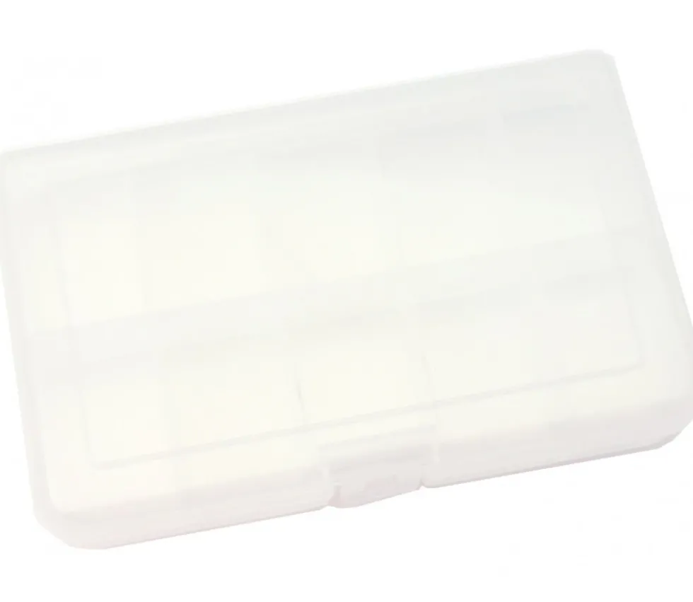 Boite PM 10 compartiments de 16.5 x 10.2 x 3.1 mm en plastique