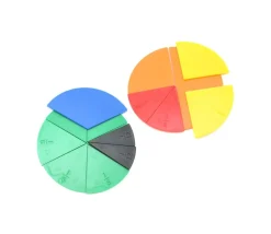 Boite 71 portions pour fractions - 10 ronds de 10 cm