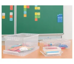 Boite 80 x 110 x 60 mm SMALL plastique transparent vide