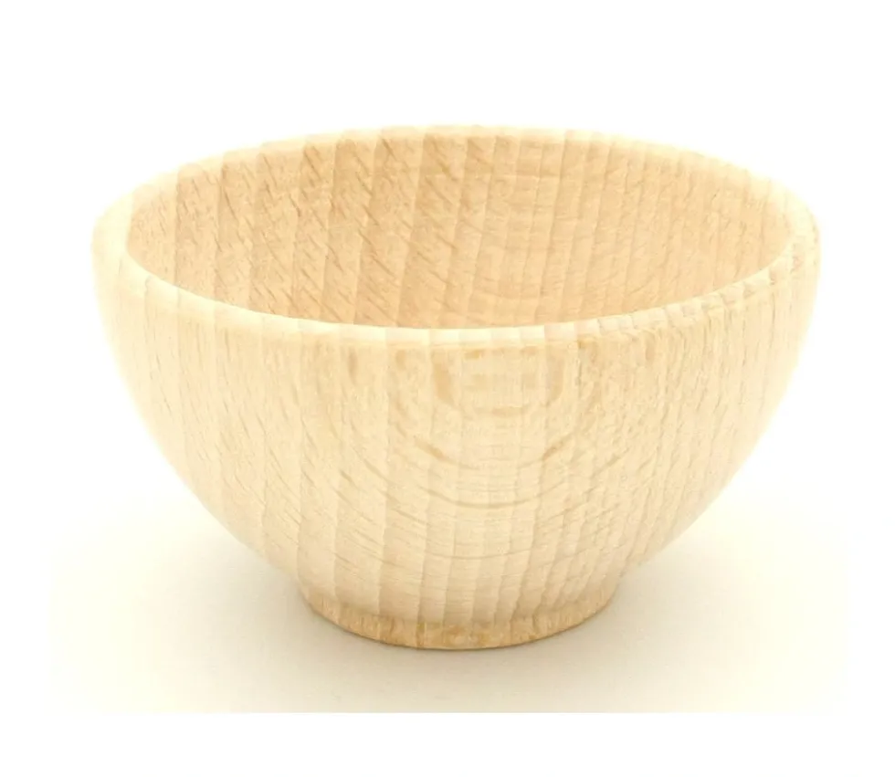 Bol en bois 70mm de diamètre 38 mm de haut