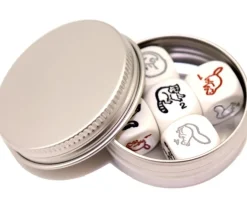 Boîte ronde Ø 5.2 cm aluminium avec couvercle à vis métal