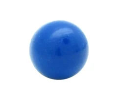 Boule 4 cm couleur bleue en bois - grosse bille hêtre diamètre 40 mm