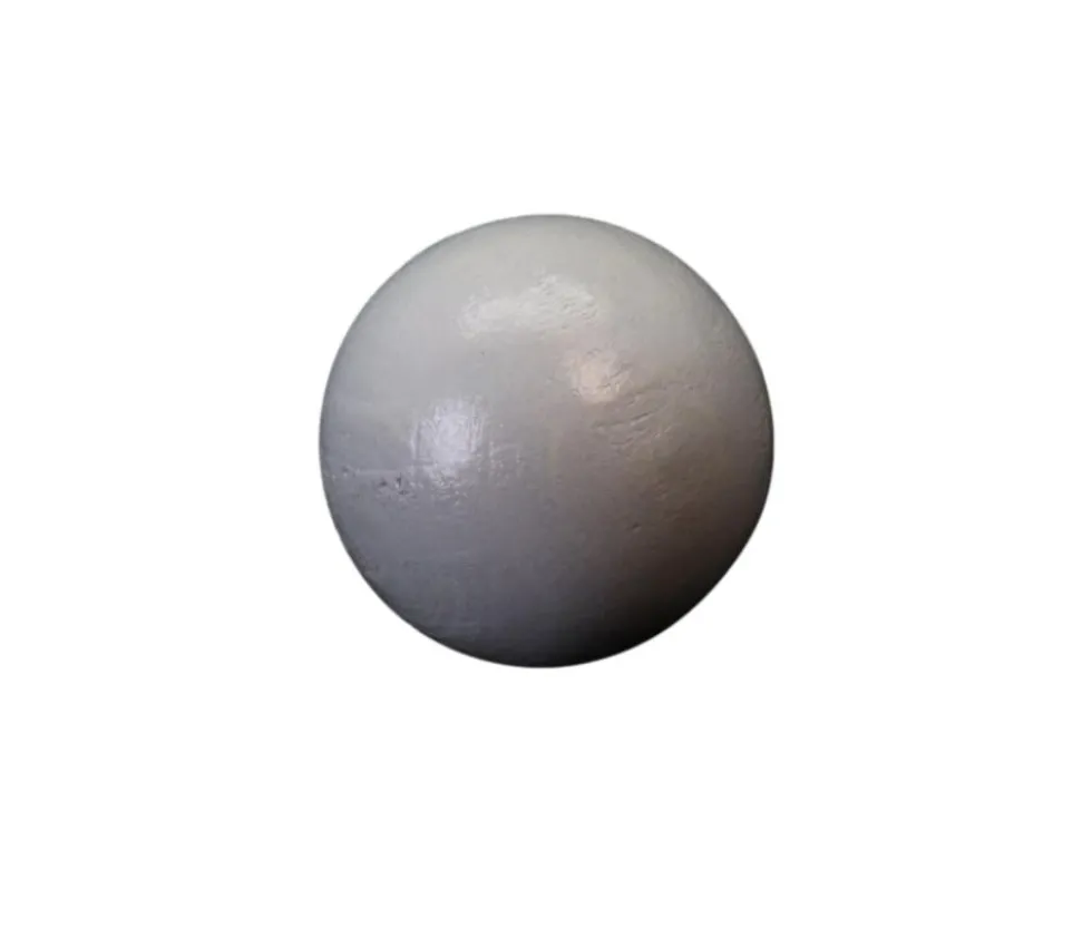 Boule 2 cm couleur gris clair en bois - bille hêtre diamètre 20 mm