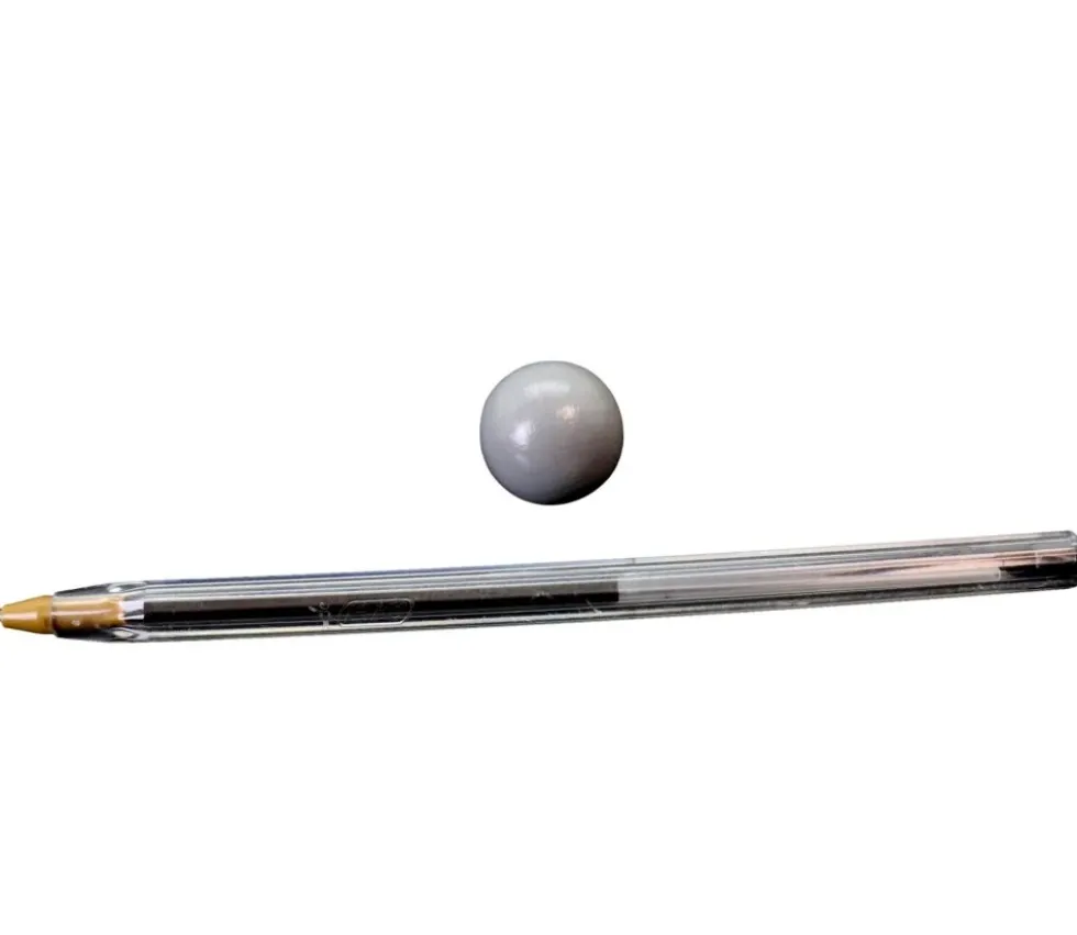 Boule 2 cm couleur gris en bois - bille hêtre diamètre 20 mm