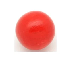 Boule 2 cm couleur rouge en bois - bille hêtre diamètre 20 mm