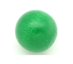 Boule 5 cm couleur verte en bois - bille hêtre diamètre 50 mm