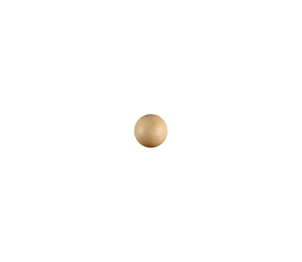 Boule 2.5 cm en bois - bille hêtre diamètre 25 mm